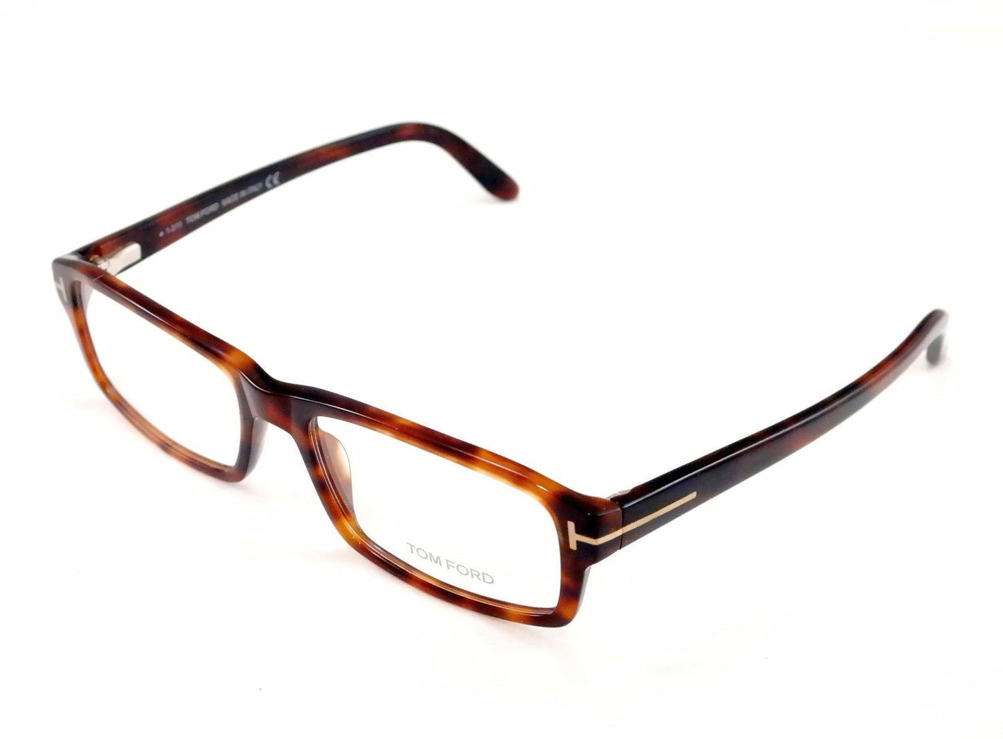 Tom Ford Eyeglasses Frame TF5149 052 Brown Tortoise Plastic Italy Made 55-17-145 - Frame Bay