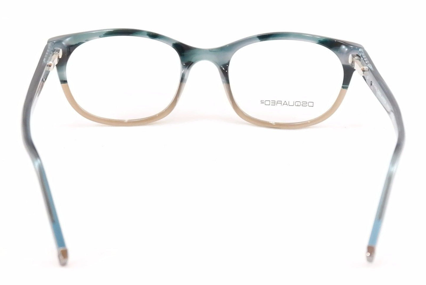 Dsquared2 Eyeglasses Frame DQ5041 065 Azure Transparent Plastic Italy 51-19-145 - Frame Bay