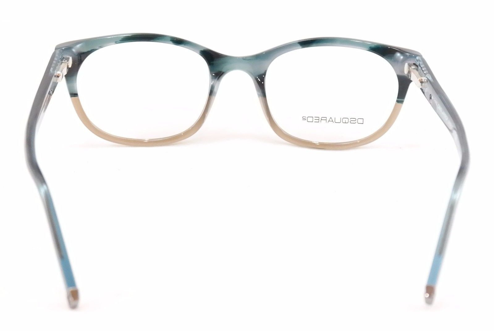 Dsquared2 Eyeglasses Frame DQ5041 065 Azure Transparent Plastic Italy 51-19-145 - Frame Bay