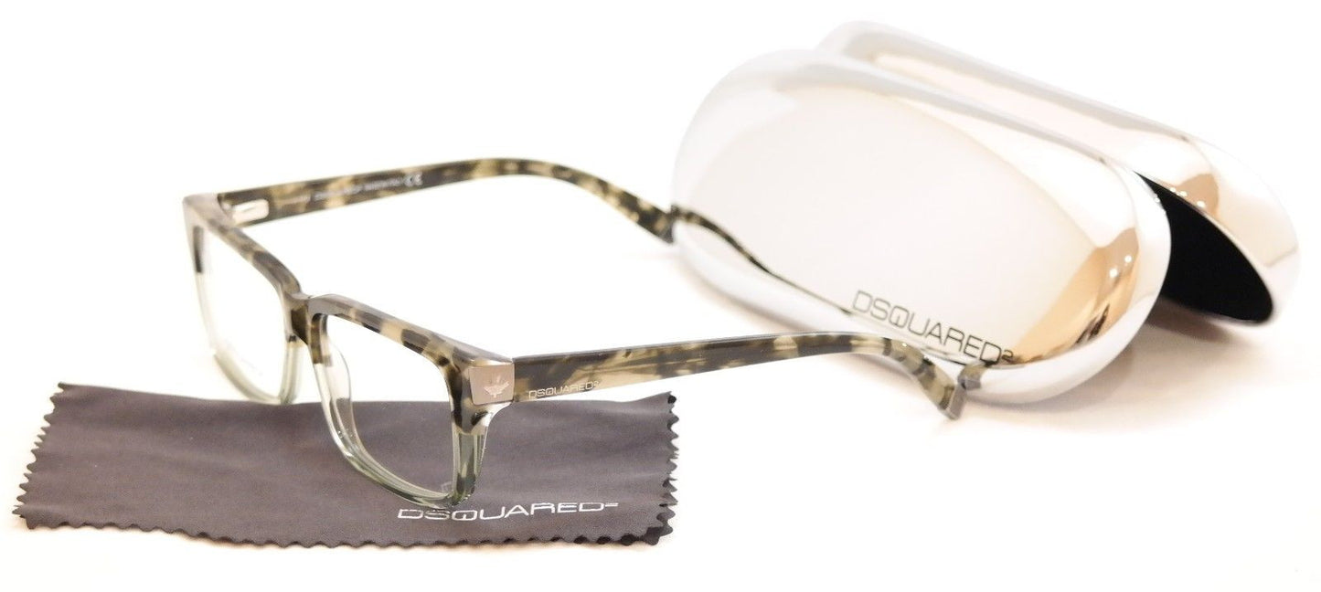 Dsquared2 Eyeglasses Frame DQ5083 56A Havana Smoke Plastic Italy Made 54-14-140 - Frame Bay