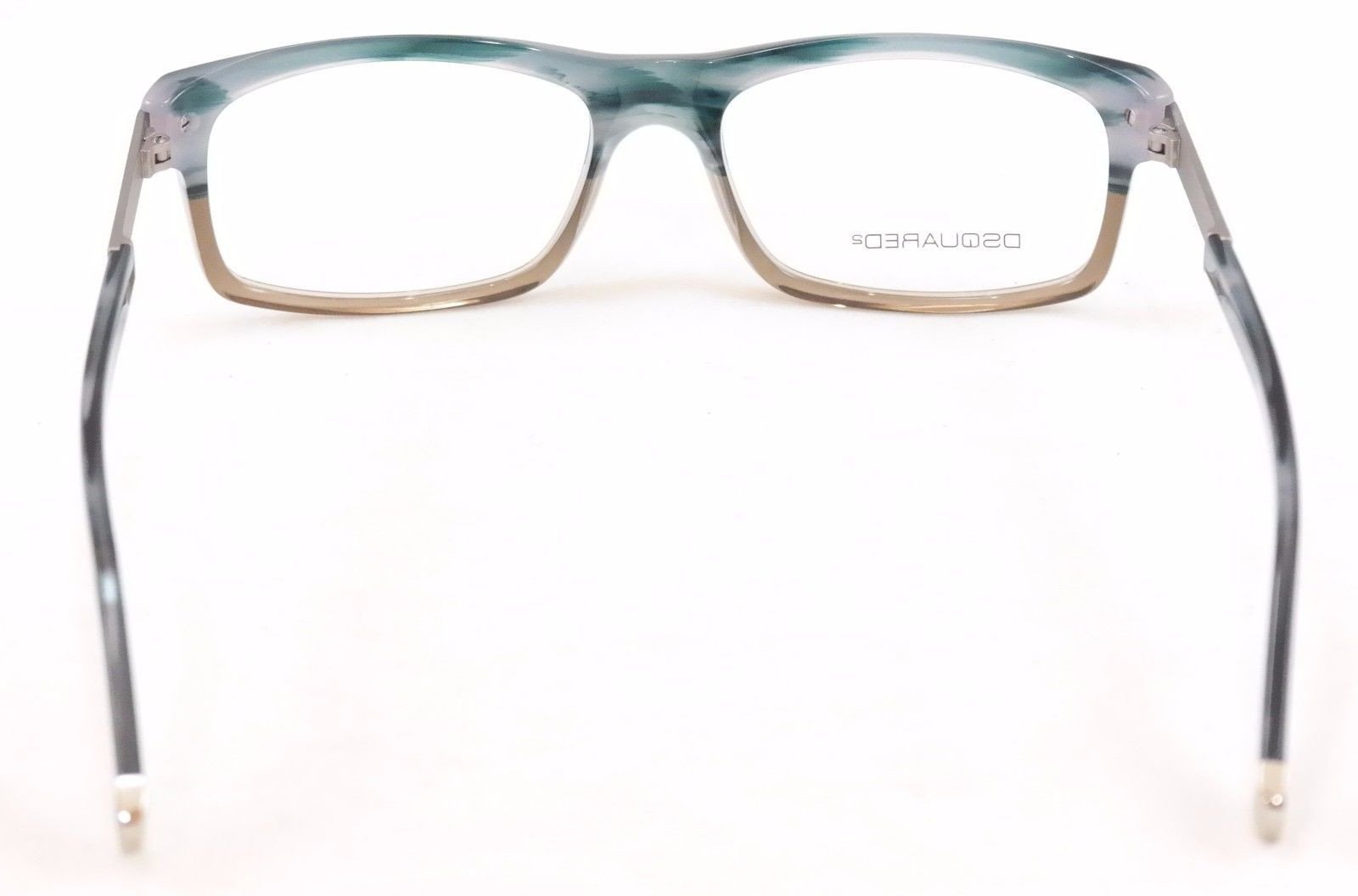 Dsquared2 Eyeglasses Frame DQ5010 065 Blue Marble Grey Plastic Italy 54-16-140 - Frame Bay