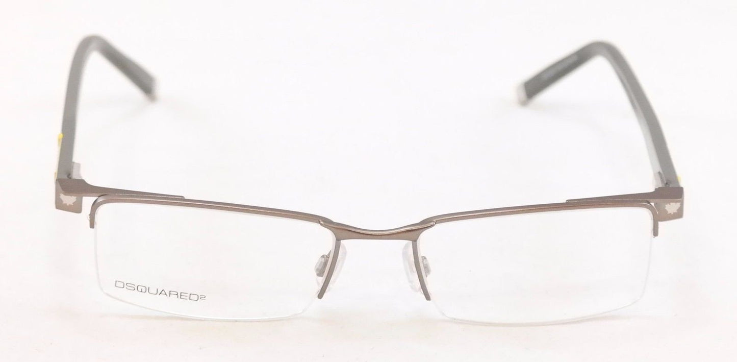 Dsquared2 Eyeglasses Frame DQ5069 015 Gray Plastic Metal High Quality 53-18-140 - Frame Bay