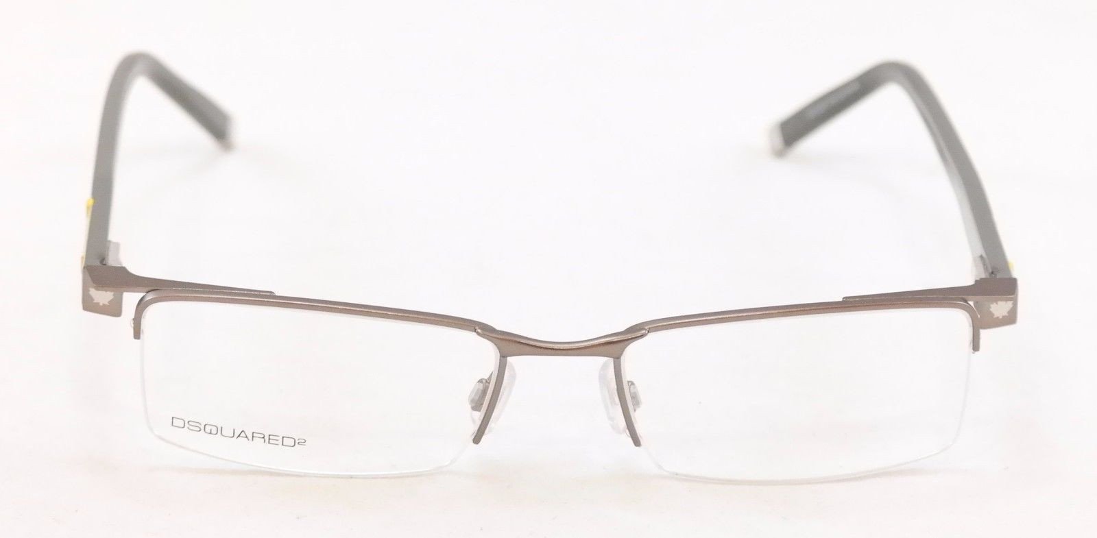 Dsquared2 Eyeglasses Frame DQ5069 015 Gray Plastic Metal High Quality 53-18-140 - Frame Bay