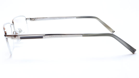 Charriol Eyeglasses Frame PC7396 C3 Silver Titanium France Made 55-18-140 - Frame Bay