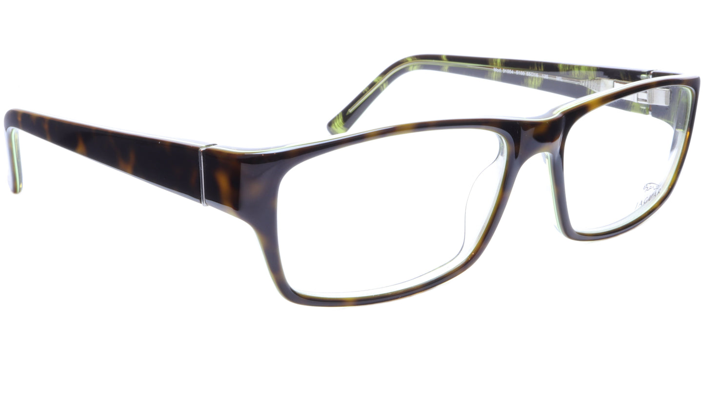 Jaguar Eyeglasses Tortoise 31004-5100 Acetate Germany Made Frame - Frame Bay