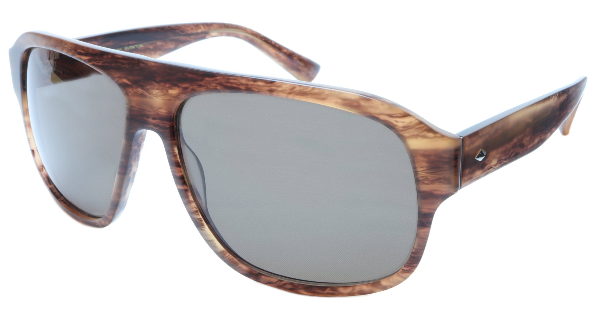 Sama Sunglasses Quentin Brown Tortoise Polarized Lenses Acetate Japan 63-15-140 - Frame Bay