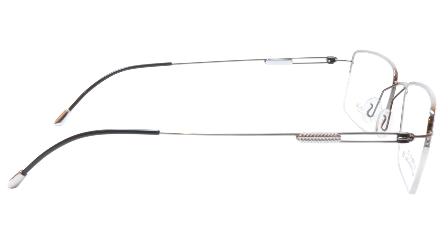 Lindstrom L-102 C3 Eyeglasses Frame Gunmetal Black Italy Hand Made 55-20-145, 33 - Frame Bay
