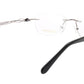 LINDSTROM L-106 C3 Eyeglasses Frame Titanium Bronze Black Italy Made 53-19-140 - Frame Bay