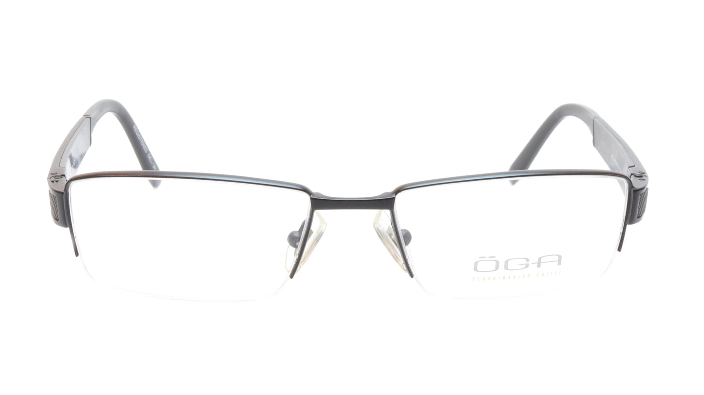 OGA Morel Eyeglasses Frame 68940 NG012 Acetate Metal Black France 52-17-140, 27 - Frame Bay