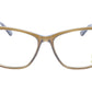 KATSU K8545C C1 Eyeglasses Frame Acetate Saddlebrown Tortoise 54-15-140 Japan - Frame Bay