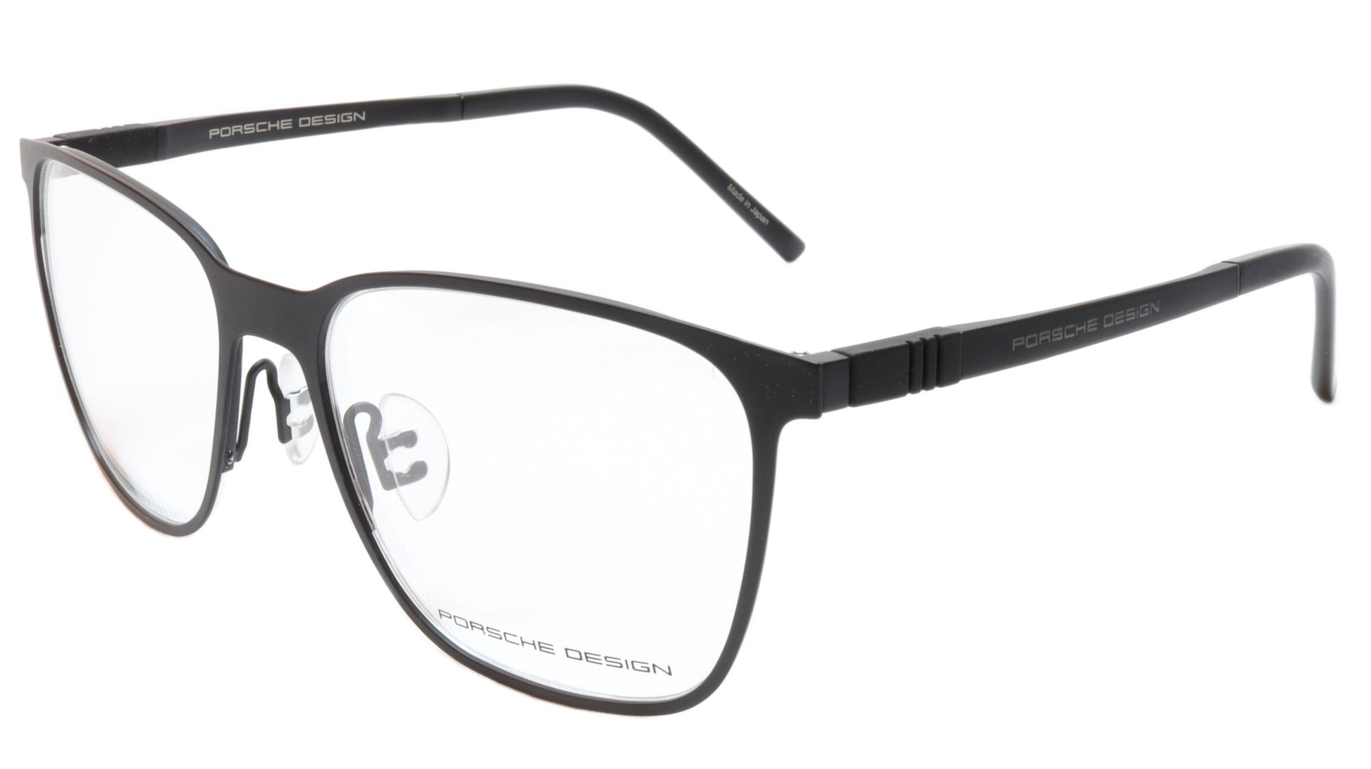 Porsche Design P8275 A Black Metal Acetate Eyeglasses Frame Japan 55-18-145, 43 - Frame Bay