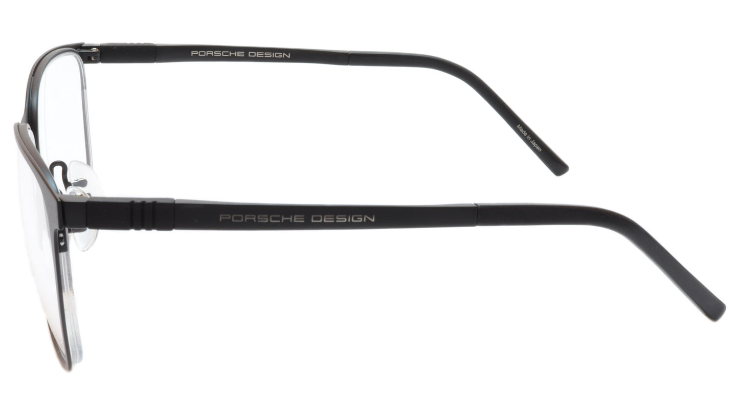 Porsche Design P8275 A Black Metal Acetate Eyeglasses Frame Japan 55-18-145, 43 - Frame Bay