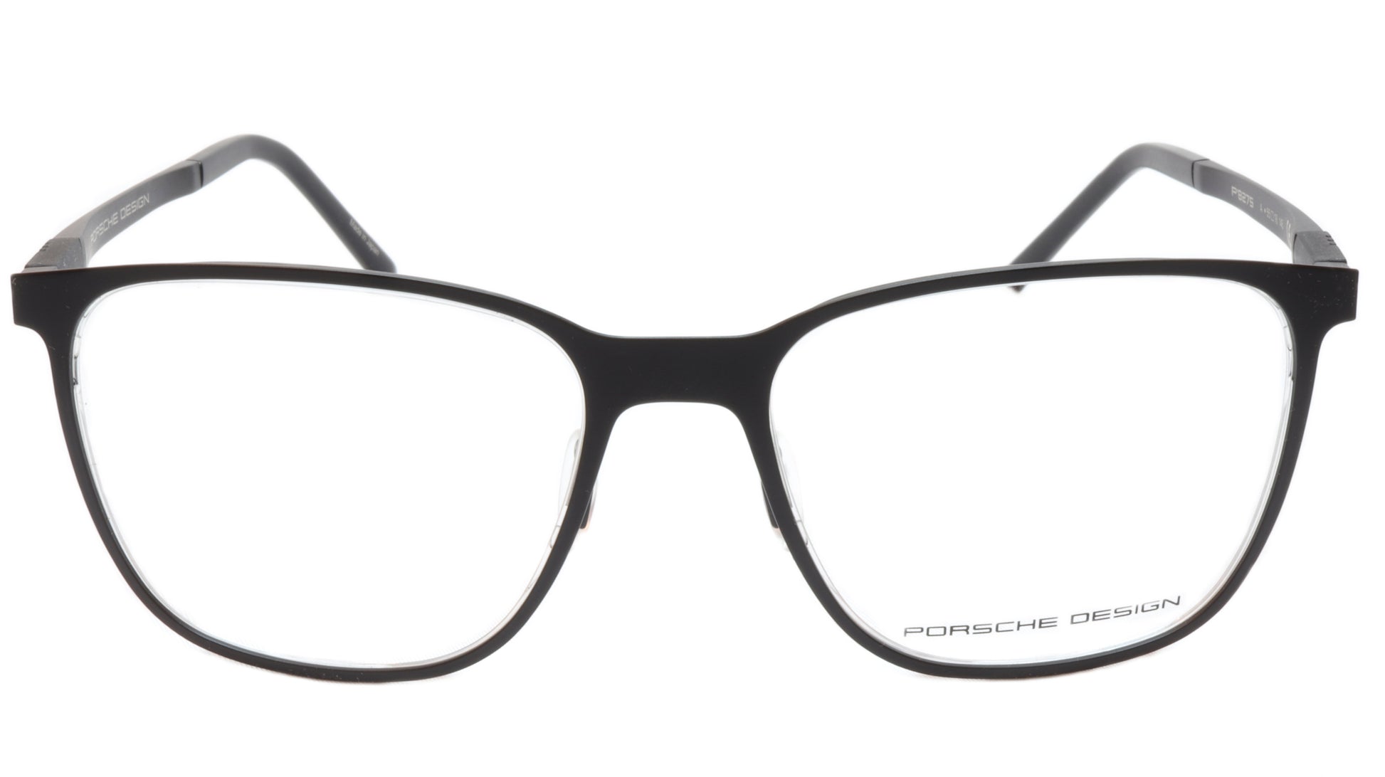 Porsche Design P8275 A Black Metal Acetate Eyeglasses Frame Japan 55-18-145, 43 - Frame Bay