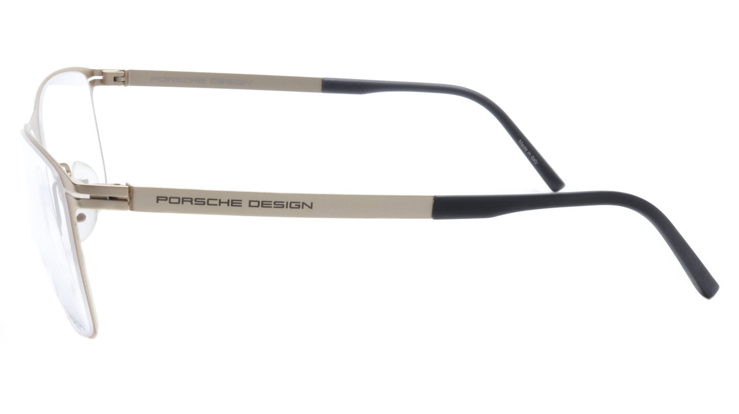 Porsche Design P8256 Matte Gold Frame Italy 57-17-145, 42 - Frame Bay