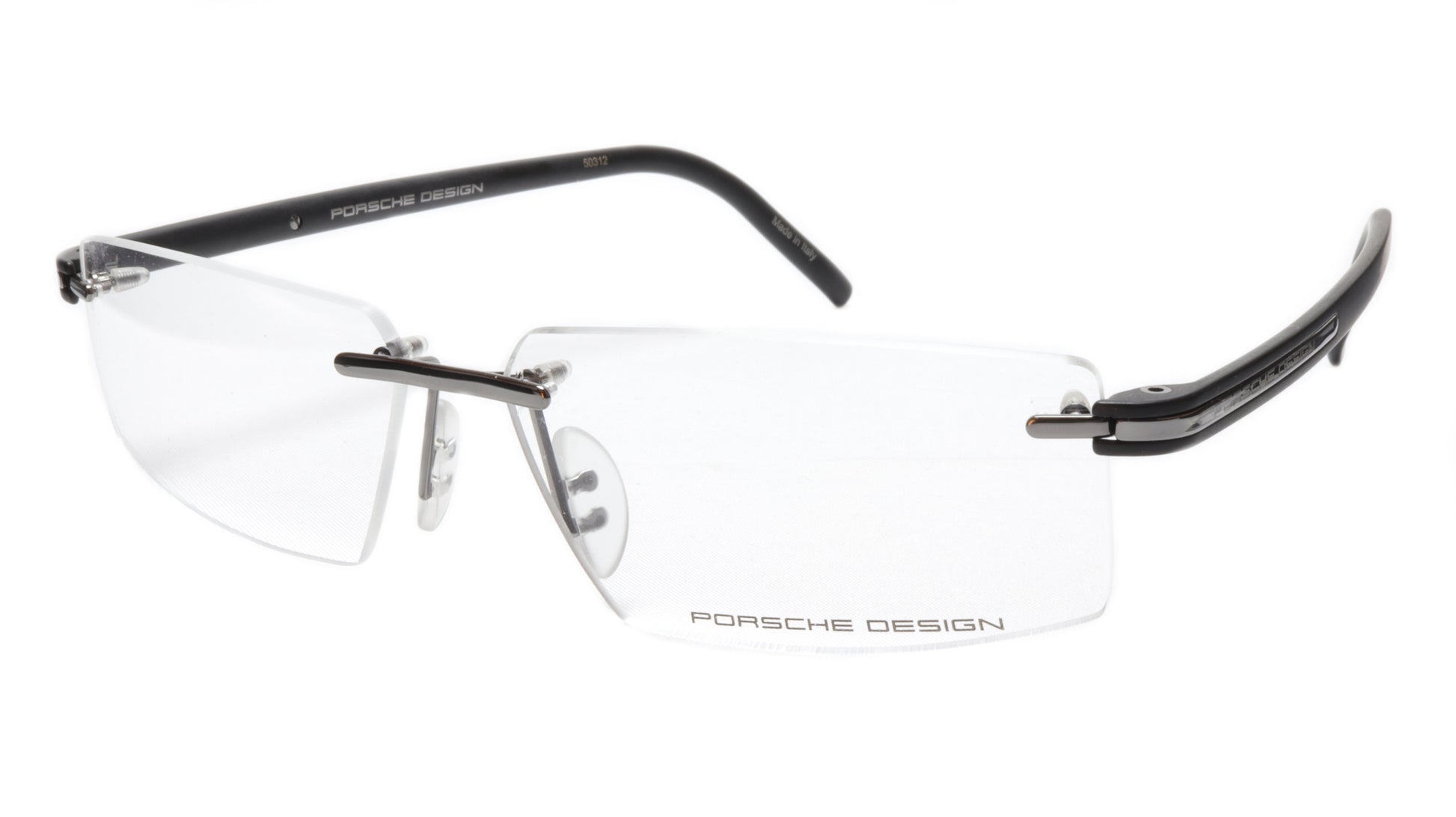 Porsche Design P8153 Gunmetal Black Frame Italy 58-13-145, 32 - Frame Bay