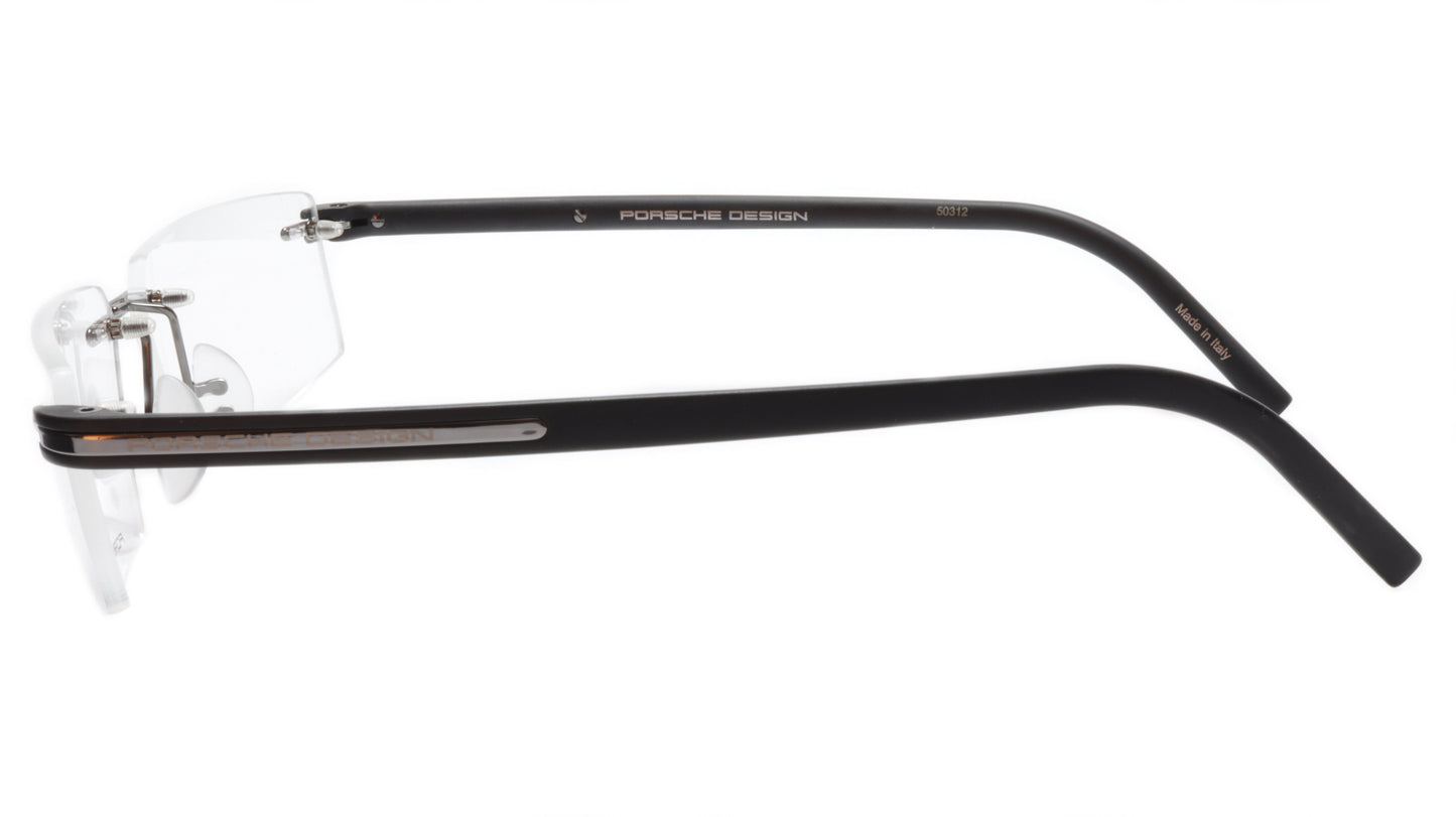 Porsche Design P8153 Gunmetal Black Frame Italy 58-13-145, 32 - Frame Bay