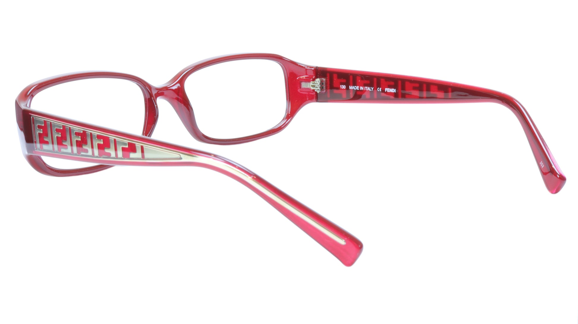 FENDI Eyeglasses Frame F983 (604) For Women Acetate Red Italy 53-15-130, 30 - Frame Bay