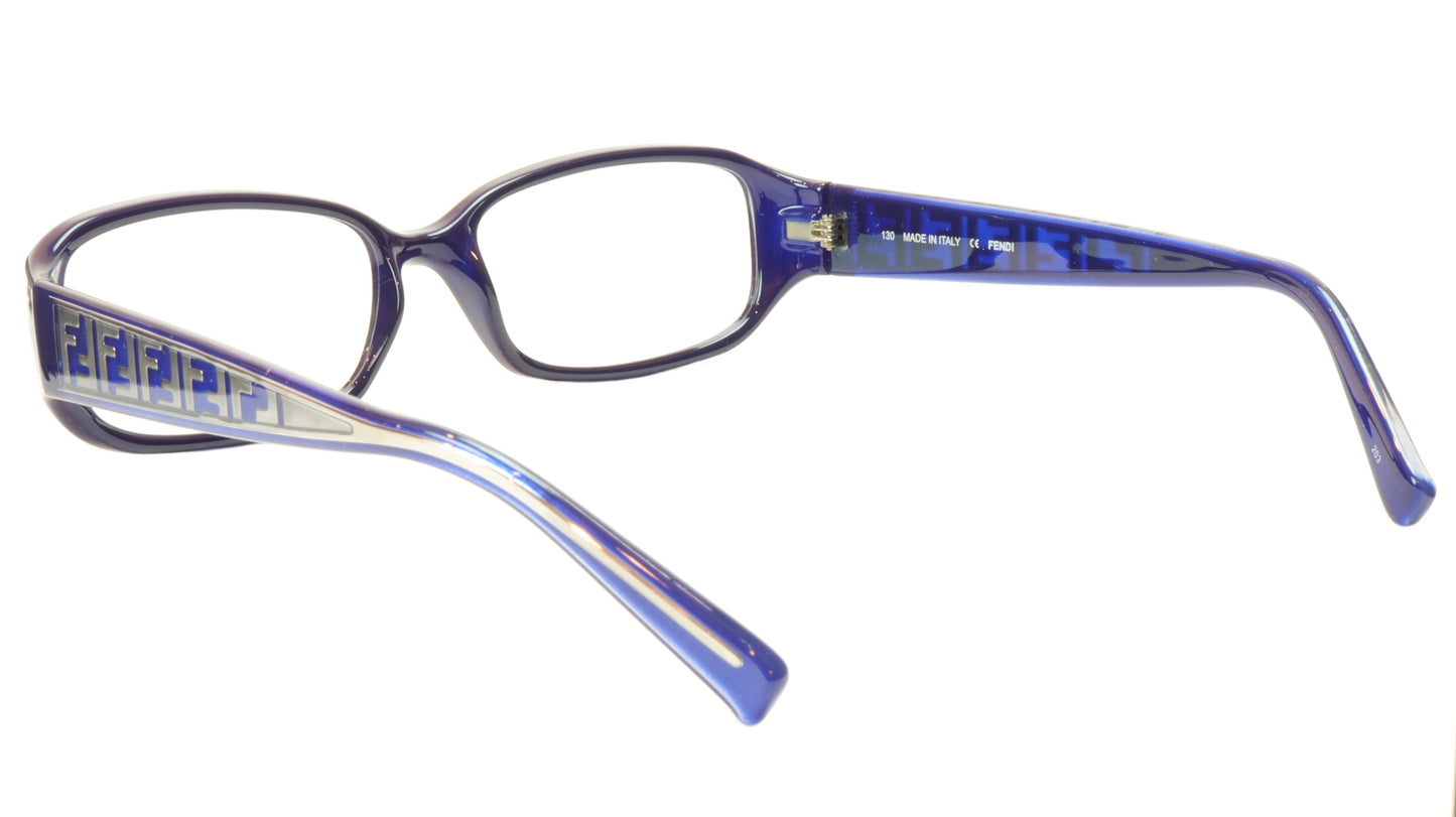 FENDI Eyeglasses Frame F983 (424) For Women Acetate Blue Italy 53-15-130, 30 - Frame Bay