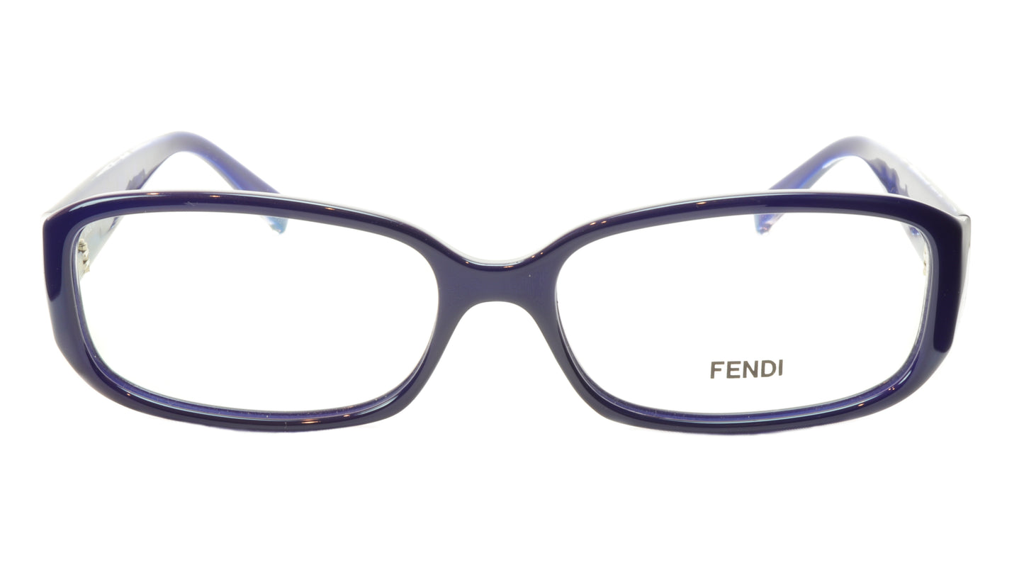FENDI Eyeglasses Frame F983 (424) For Women Acetate Blue Italy 53-15-130, 30 - Frame Bay