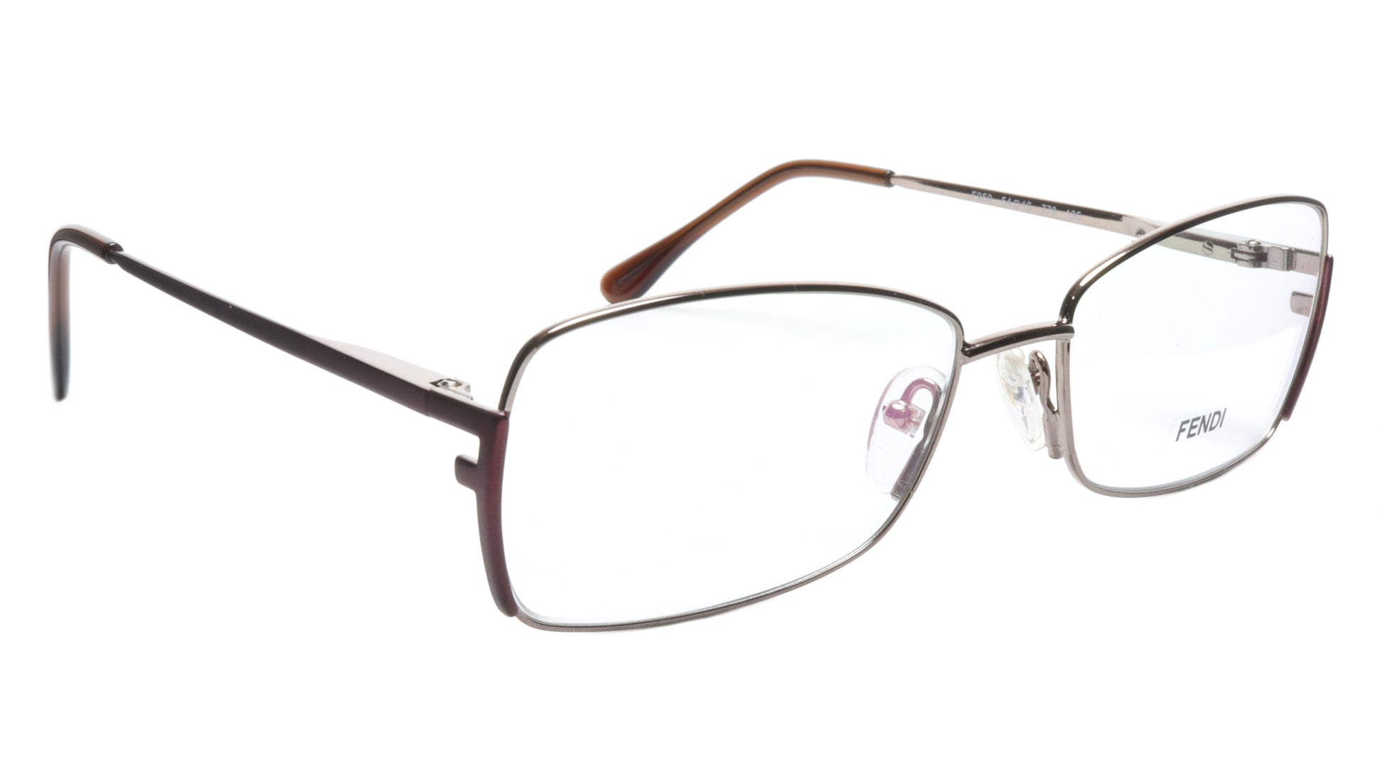 FENDI Eyeglasses Frame F959 (770) Metal Light Bronze Italy Made 54-16-135, 34 - Frame Bay