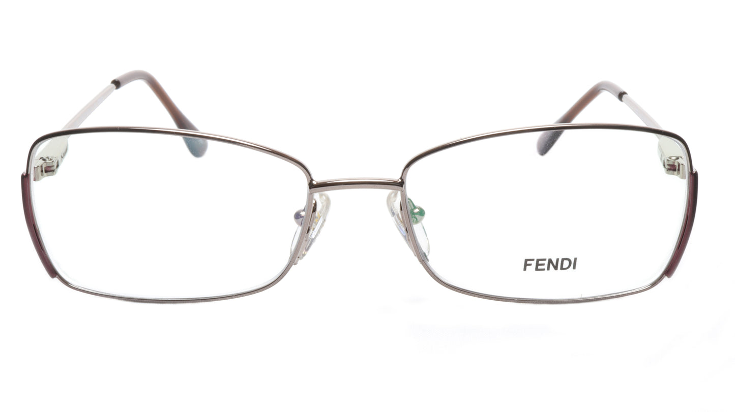 FENDI Eyeglasses Frame F959 (770) Metal Light Bronze Italy Made 54-16-135, 34 - Frame Bay