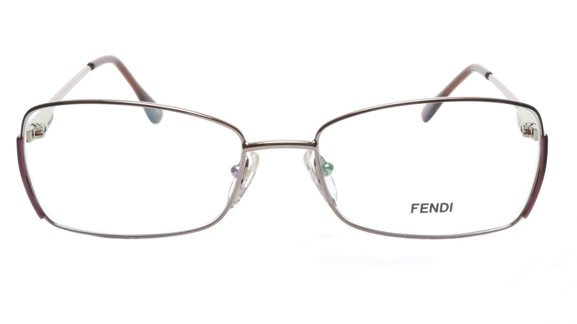 FENDI Eyeglasses Frame F959 (770) Metal Light Bronze Italy Made 54-16-135, 34 - Frame Bay