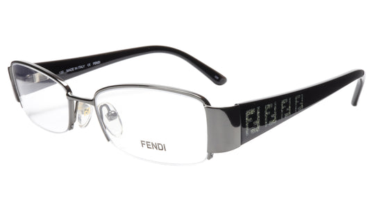 FENDI Eyeglasses Frame F894 (035) Metal Dark Gunmetal Italy Made 51-17-130, 28 - Frame Bay