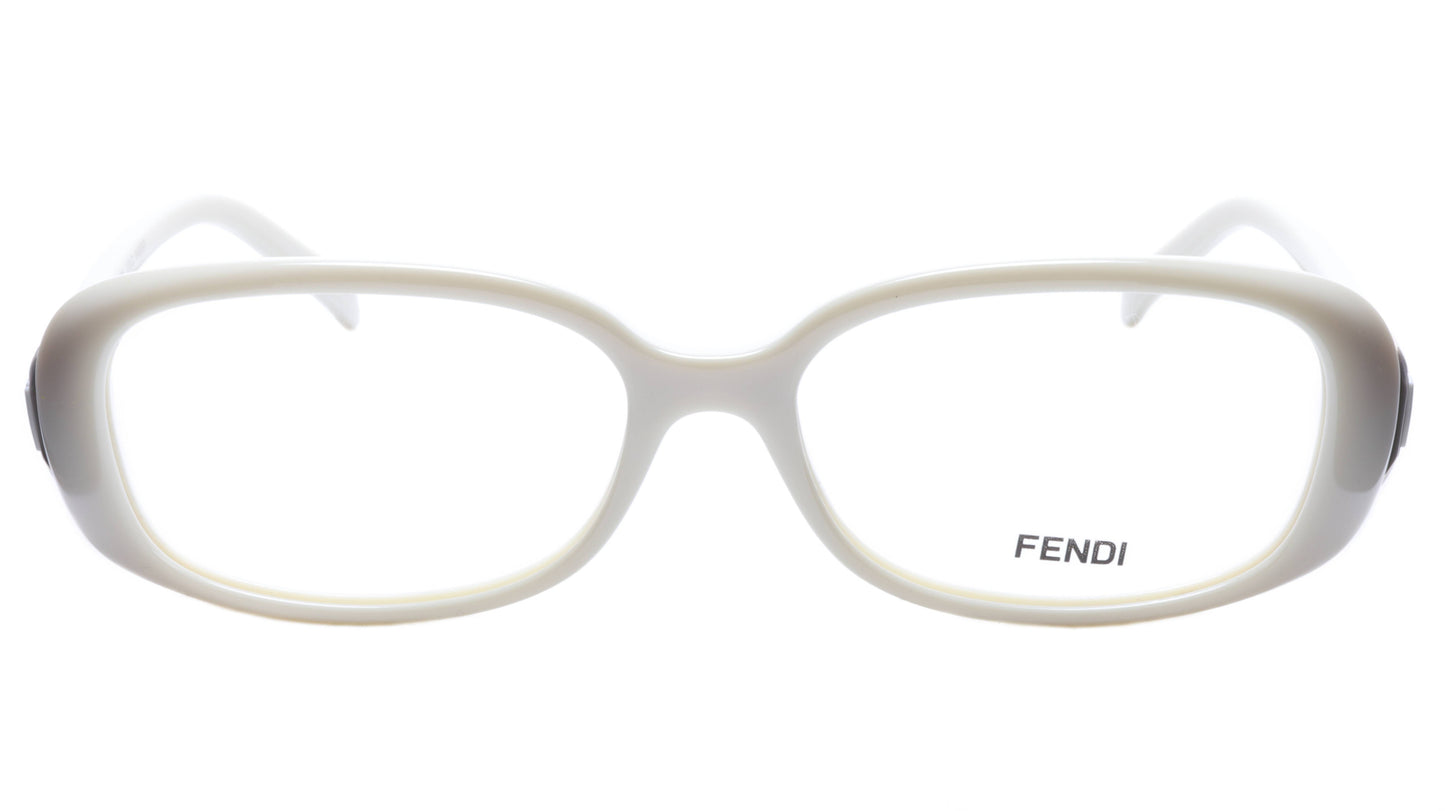 FENDI Eyeglasses Frame F900 (208) Women Acetate Cream Italy Made 52-15-135, 33 - Frame Bay