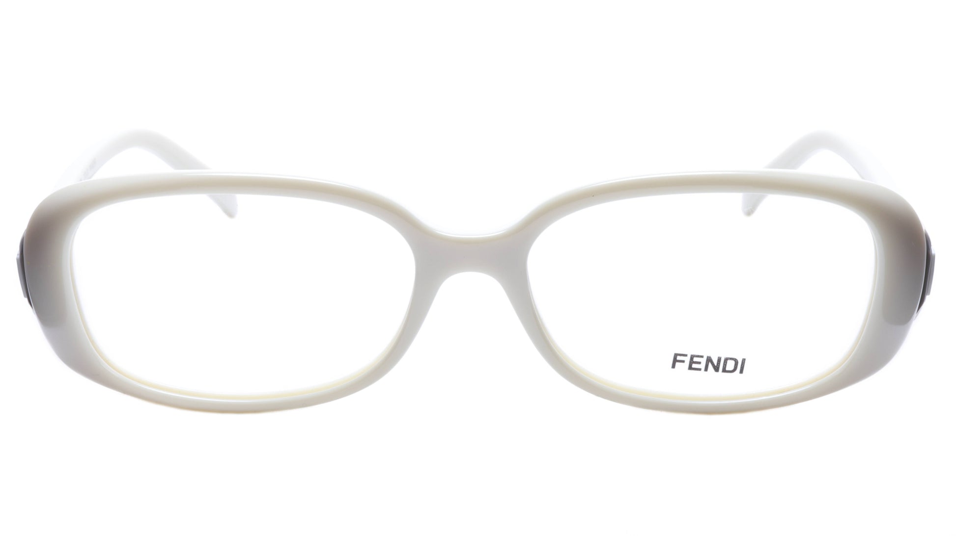 FENDI Eyeglasses Frame F900 (208) Women Acetate Cream Italy Made 52-15-135, 33 - Frame Bay