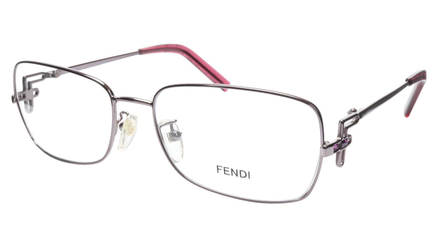 FENDI Eyeglasses Frame F682R (660) Women Metal Purple Italy Made 55-16-120, 35 - Frame Bay