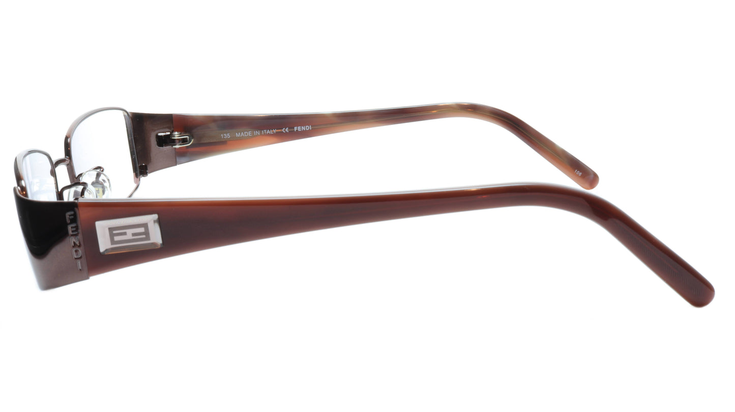 FENDI Eyeglasses Frame F892 (212) Metal Acetate Bronze Italy Made 52-17-135, 28 - Frame Bay