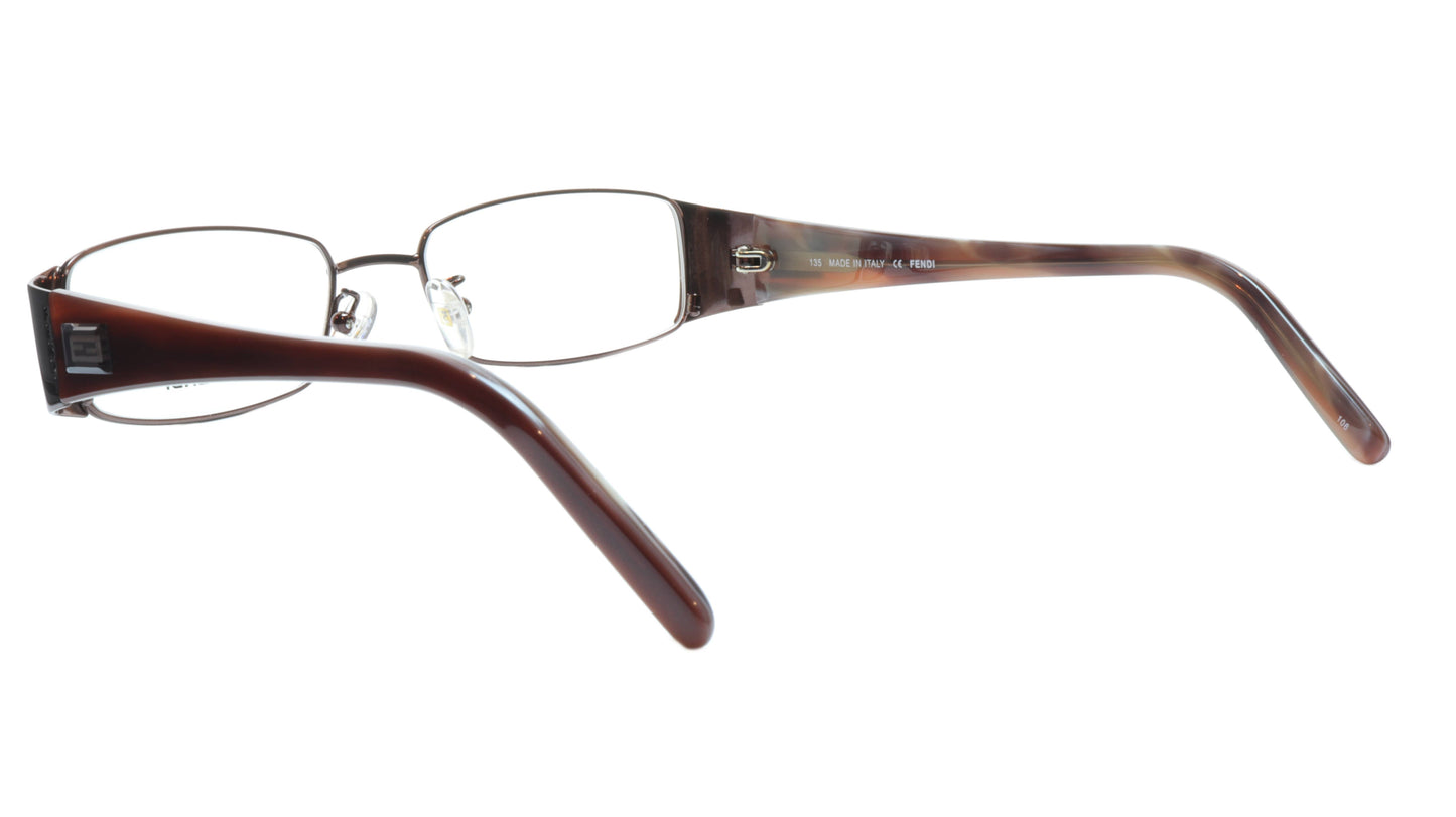 FENDI Eyeglasses Frame F892 (212) Metal Acetate Bronze Italy Made 52-17-135, 28 - Frame Bay