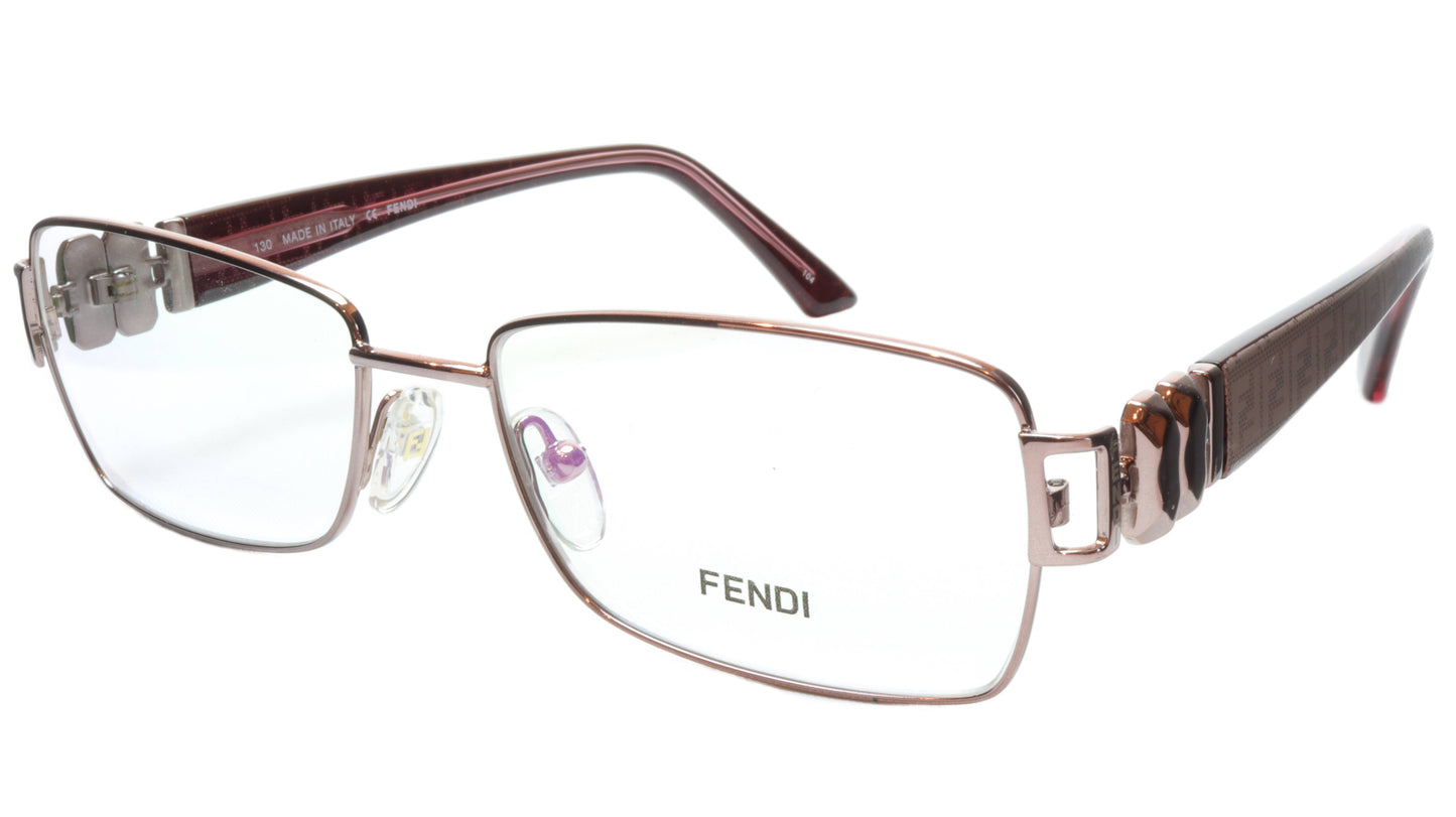 FENDI Eyeglasses Frame F883 (663) Metal Light Violet Italy Made 53-16-130, 33 - Frame Bay