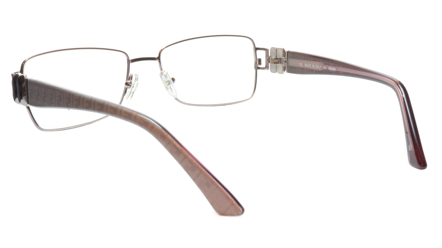FENDI Eyeglasses Frame F883 (663) Metal Light Violet Italy Made 53-16-130, 33 - Frame Bay