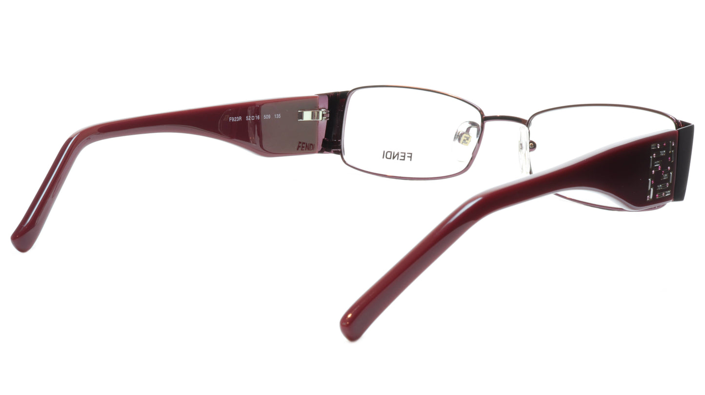 FENDI Eyeglasses Frame F923R (509) Women Acetate Orchid Italy Made 52-16-135, 28 - Frame Bay