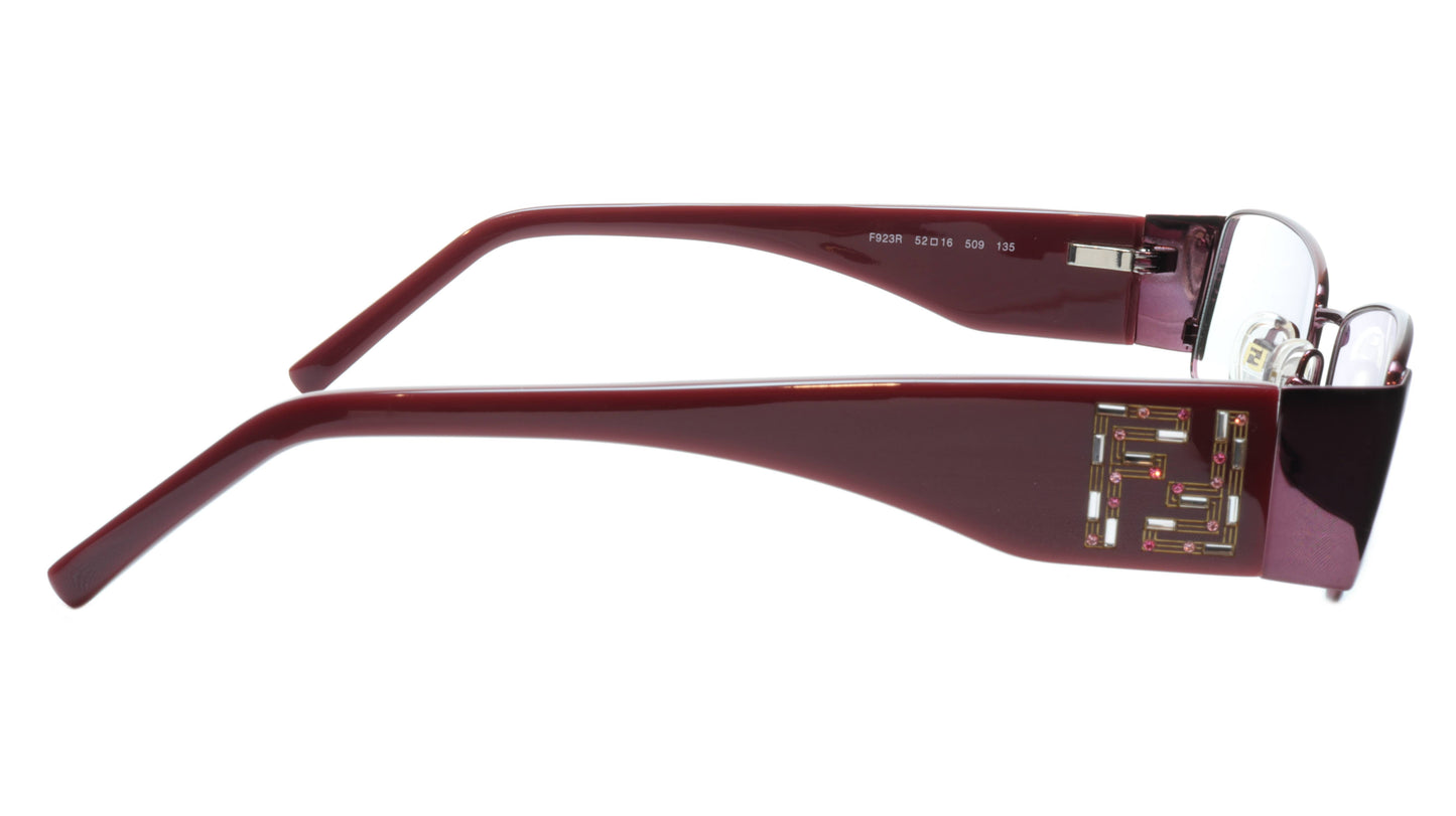 FENDI Eyeglasses Frame F923R (509) Women Acetate Orchid Italy Made 52-16-135, 28 - Frame Bay