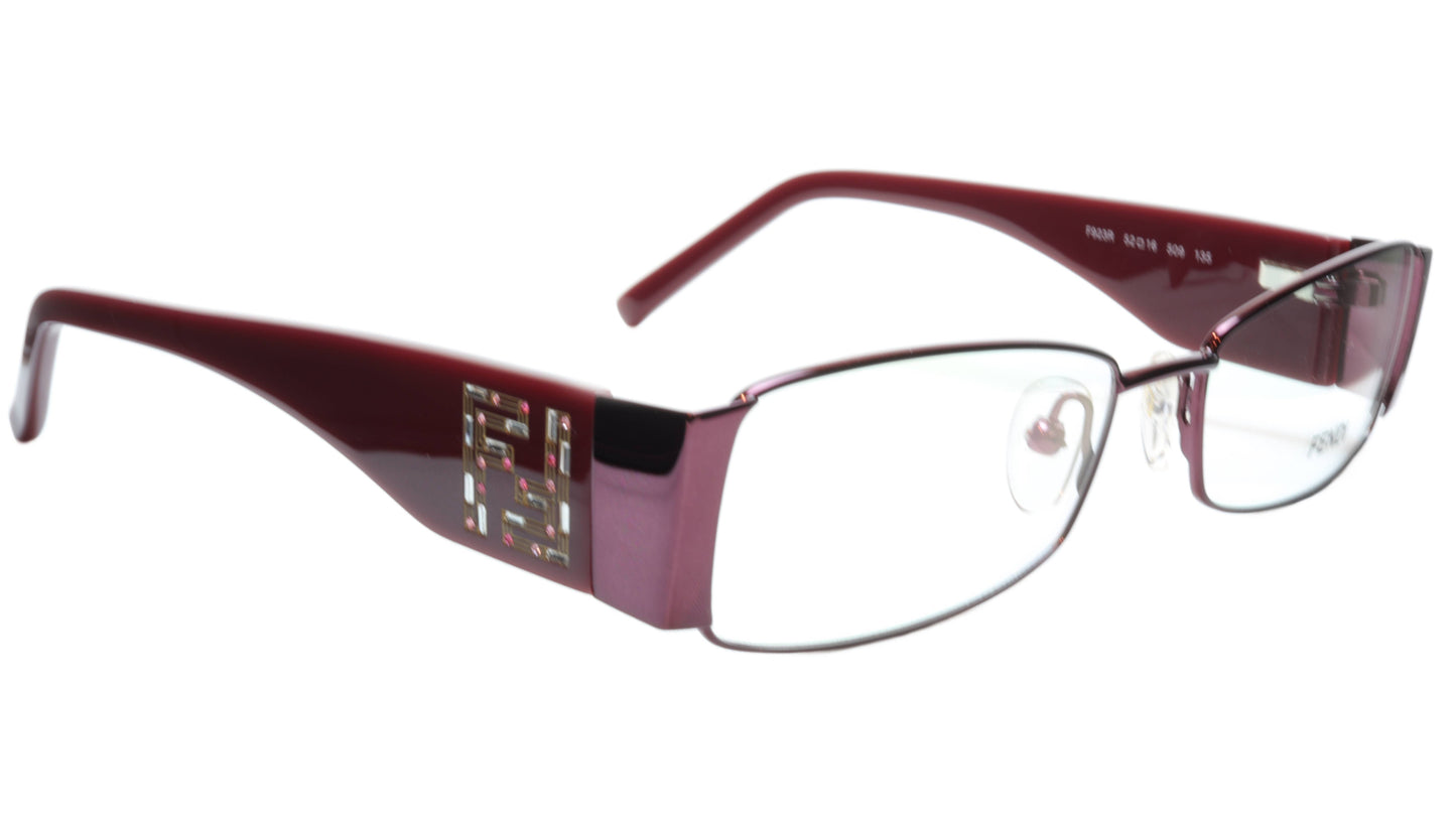 FENDI Eyeglasses Frame F923R (509) Women Acetate Orchid Italy Made 52-16-135, 28 - Frame Bay