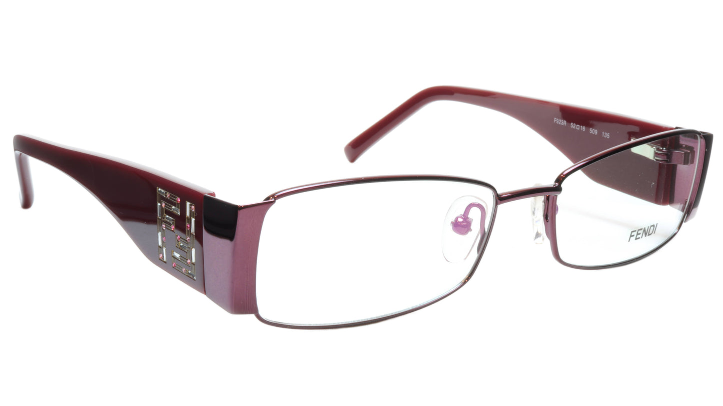 FENDI Eyeglasses Frame F923R (509) Women Acetate Orchid Italy Made 52-16-135, 28 - Frame Bay