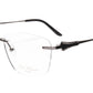 Paul Vosheront Eyeglasses Frame PV501 C02 Gold Plated Acetate Italy 52-18-135 37 - Frame Bay