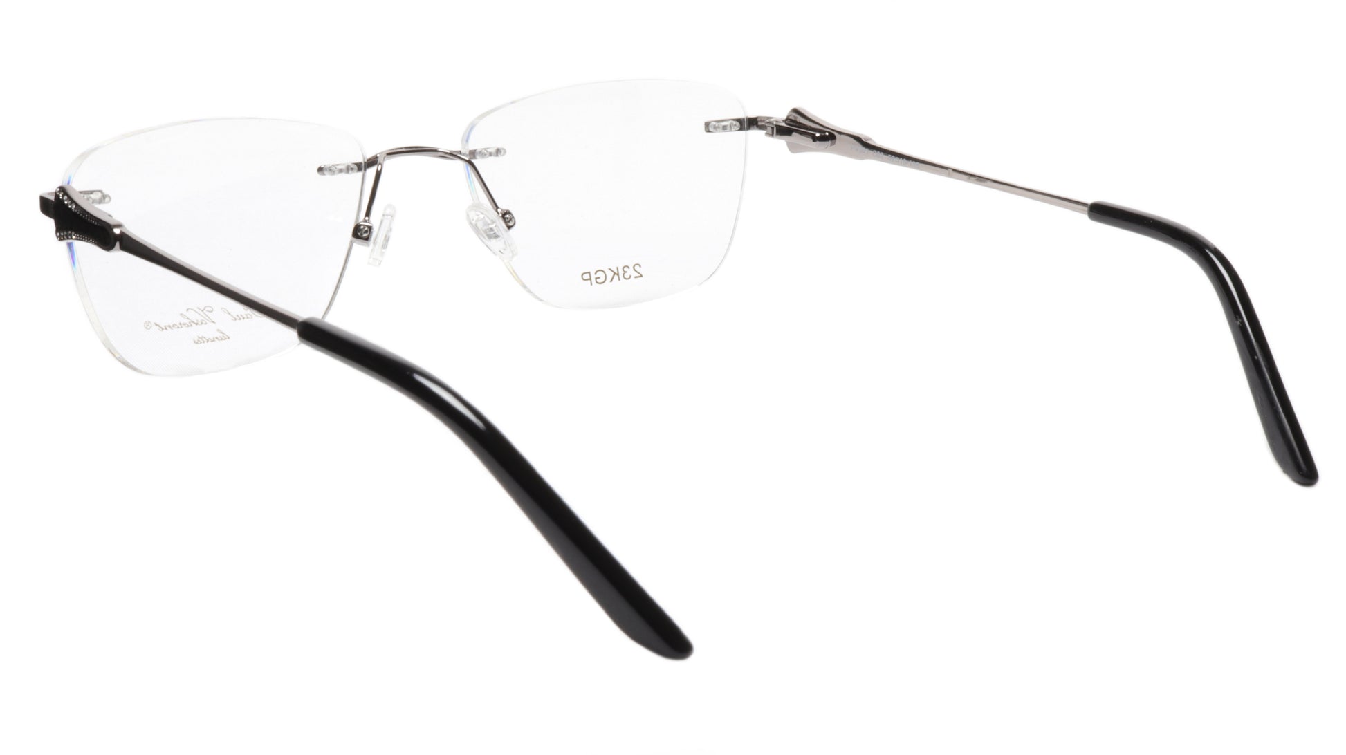 Paul Vosheront Eyeglasses Frame PV501 C02 Gold Plated Acetate Italy 52-18-135 37 - Frame Bay