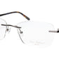 Paul Vosheront Eyeglasses Frame PV503 C02 Gold Plated Acetate Italy 52-17-135 36 - Frame Bay