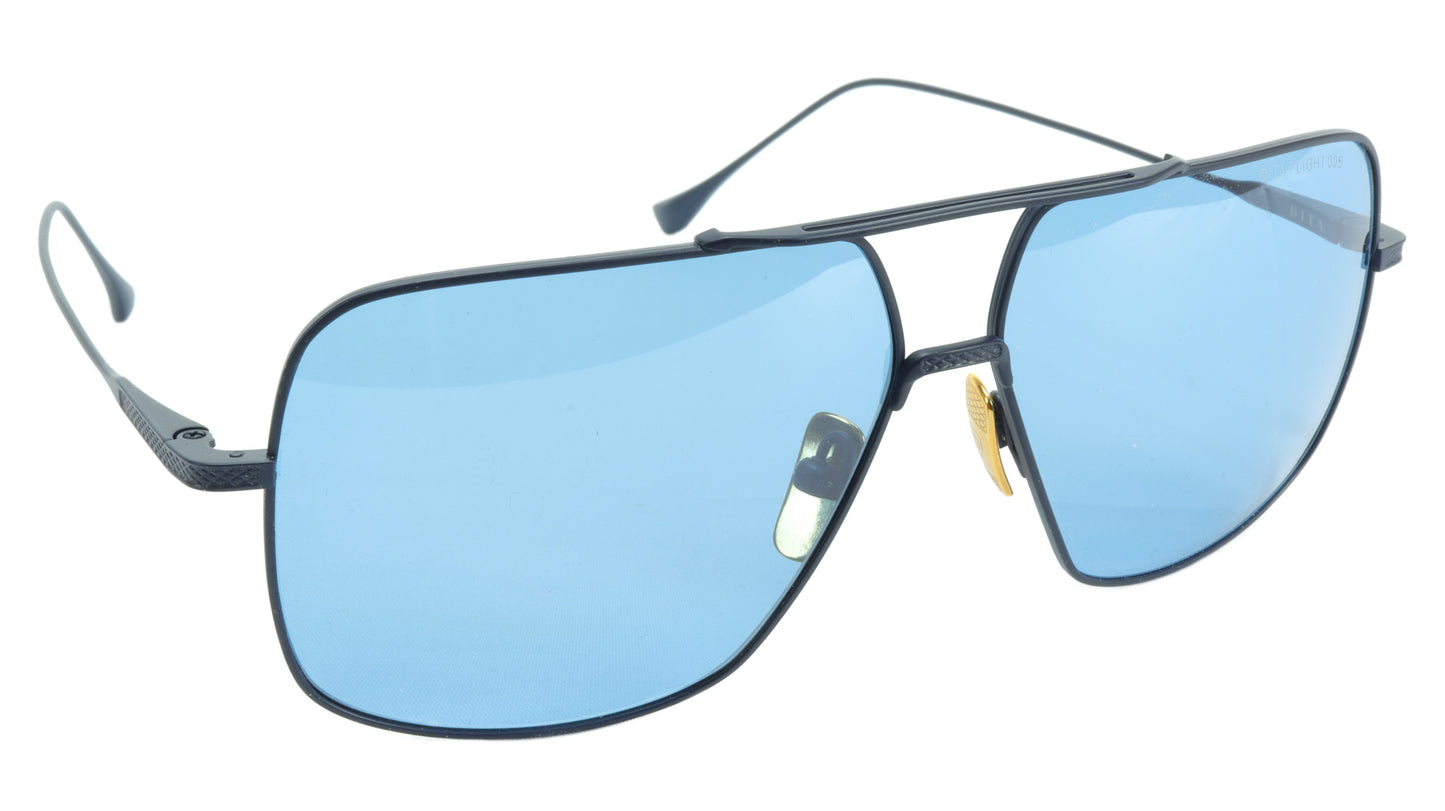 DITA Flight 005 Sunglasses 7805-E-NVY Titanium Aviator Navy Japan 61-11-144, 50 - Frame Bay