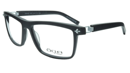 OGA Morel Eyeglasses Frame 7951O GW033 Acetate Grey White France 56-16-130, 38 - Frame Bay