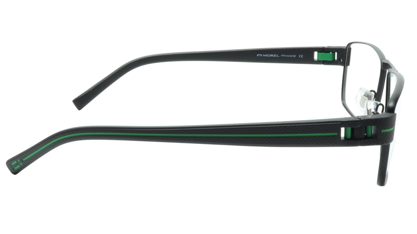 OGA Morel Eyeglasses Frame 7921O NN040 Metal Acetate Green France 57-16-140, 36 - Frame Bay