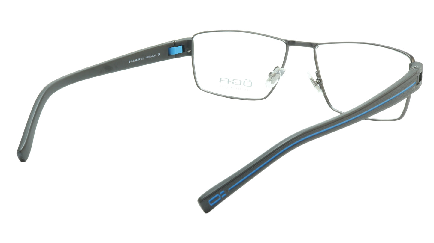 OGA Morel Eyeglasses Frame 7921O GG042 Metal Acetate Blue France 57-16-140, 36 - Frame Bay