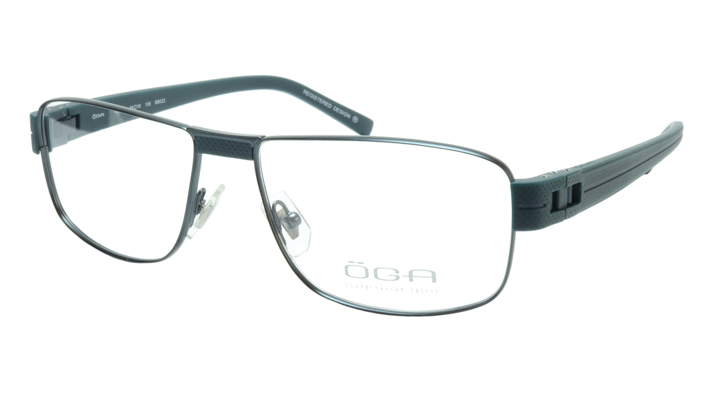 OGA Morel Eyeglasses Frame 7918O BB022 Metal Acetate Dark France 55-16-135, 37 - Frame Bay