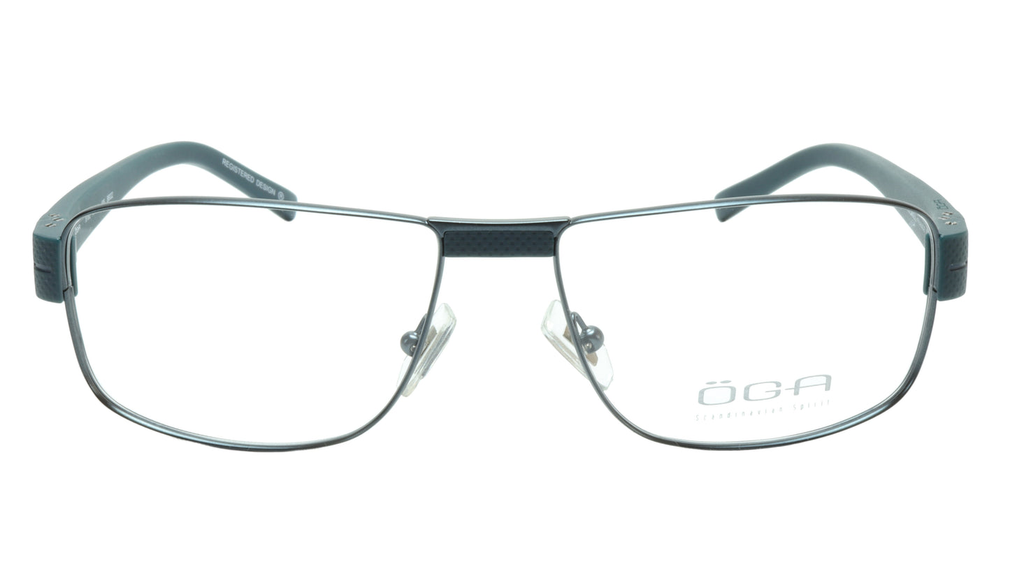 OGA Morel Eyeglasses Frame 7918O BB022 Metal Acetate Dark France 55-16-135, 37 - Frame Bay