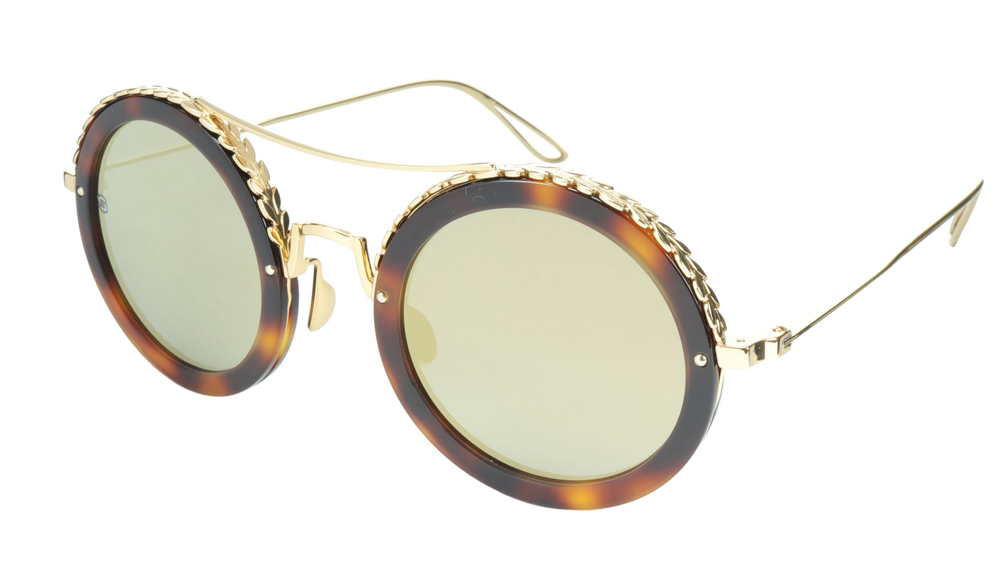Ellie Saab Sunglasses ES 001/S 06JO3 Acetate Metal Italy Made 48-27-145 - Frame Bay