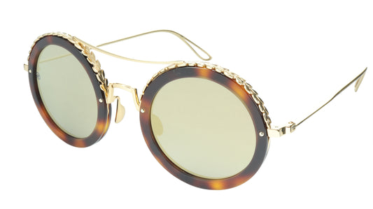 Ellie Saab Sunglasses ES 001/S 06JO3 Acetate Metal Italy Made 48-27-145 - Frame Bay
