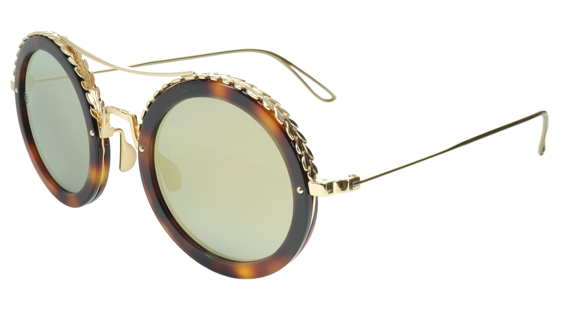 Ellie Saab Sunglasses ES 001/S 06JO3 Acetate Metal Italy Made 48-27-145 - Frame Bay